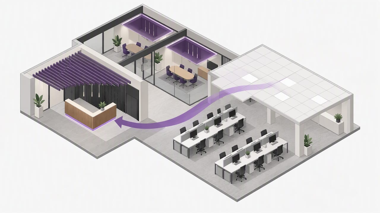Illustration of targeted ceiling budget allocation